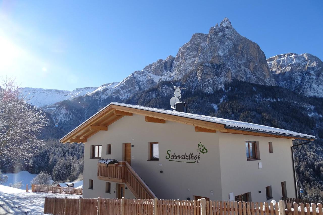 Schmalzlhof Lägenhet Seis am Schlern Exteriör bild